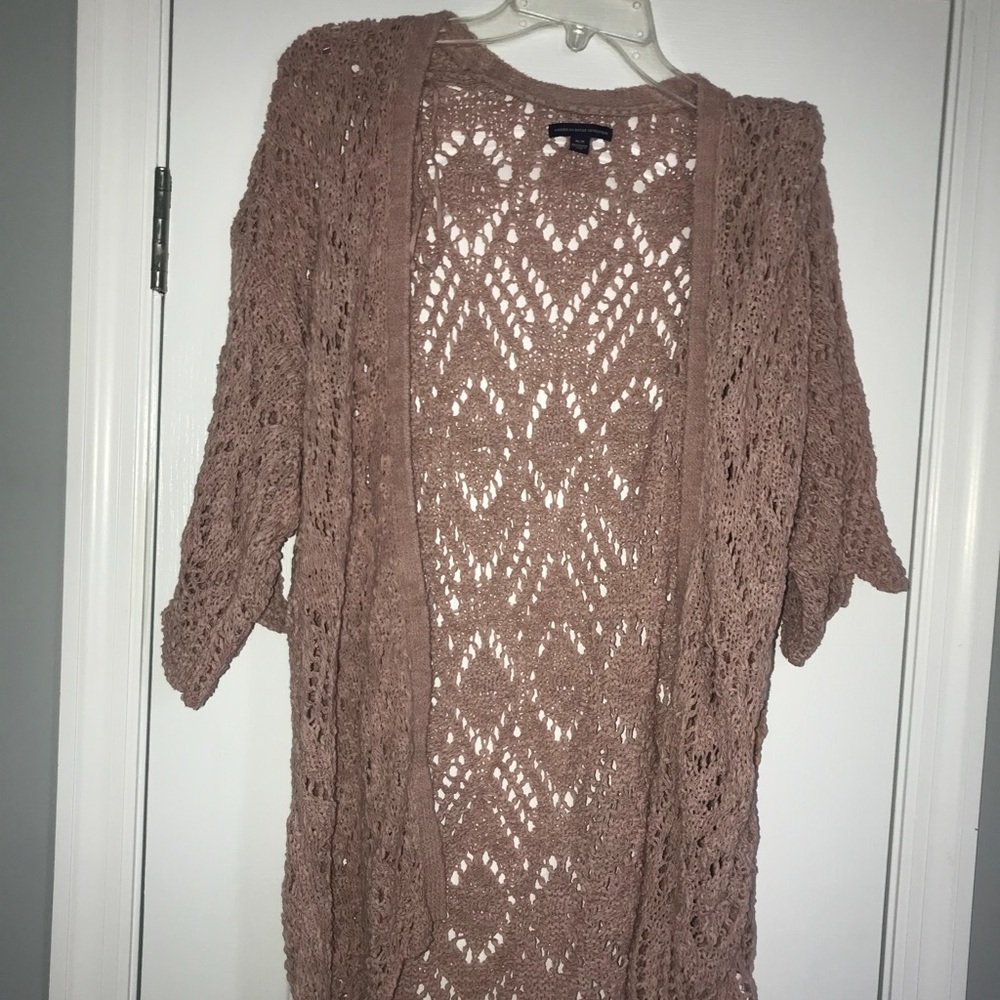super cute pink cardigan